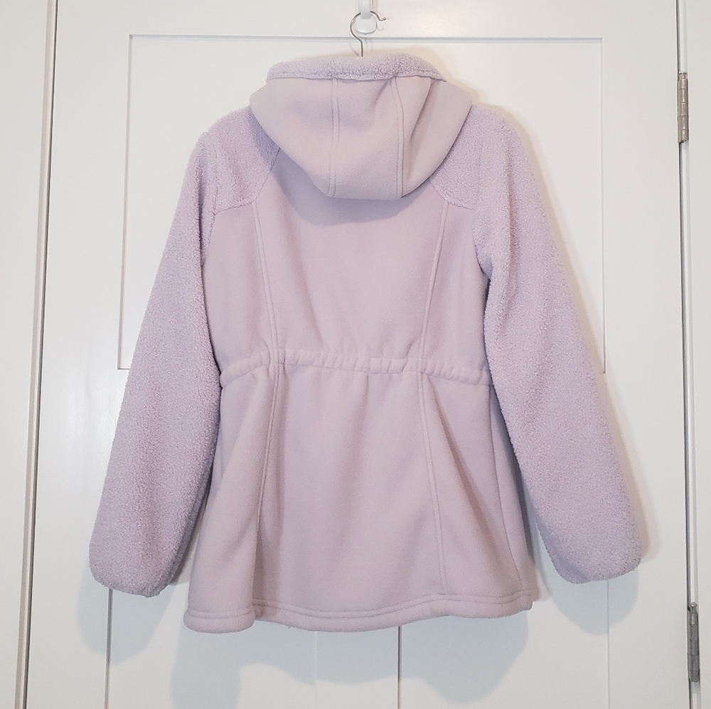 Koolaburra By Ugg Hooded Bonded Fleece Jacket Inner Cinch Waist Size XS … - Picture 11 of 16